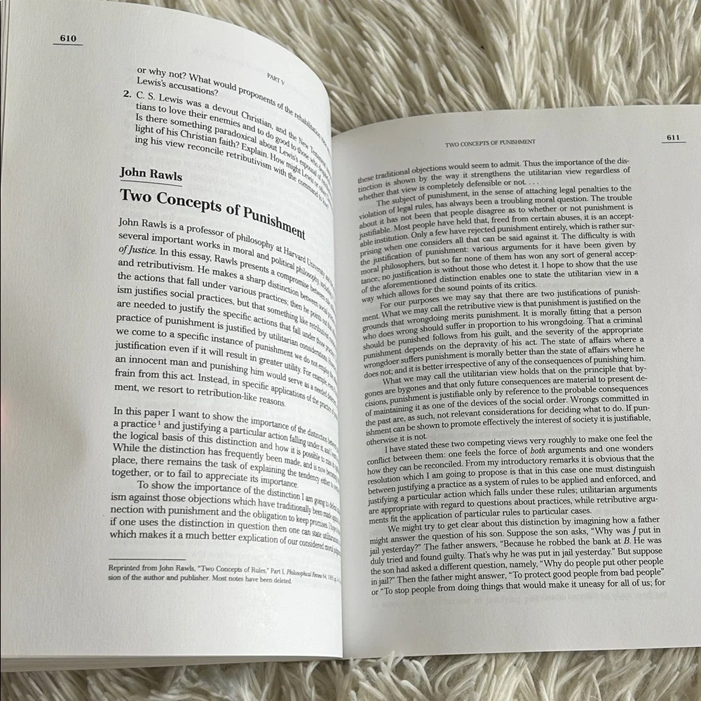Introduction to Philosophy Book, academic text used at McGill, Louis Pojmam - Picture 5 of 11